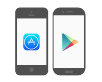 App Store e Google Play